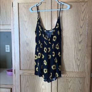 Sunflower romper